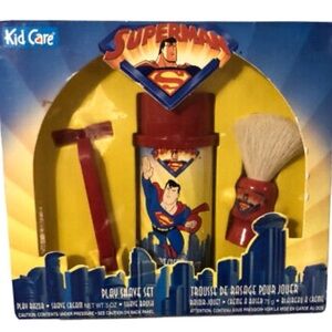 Super-man Bath Time Play Shave Set